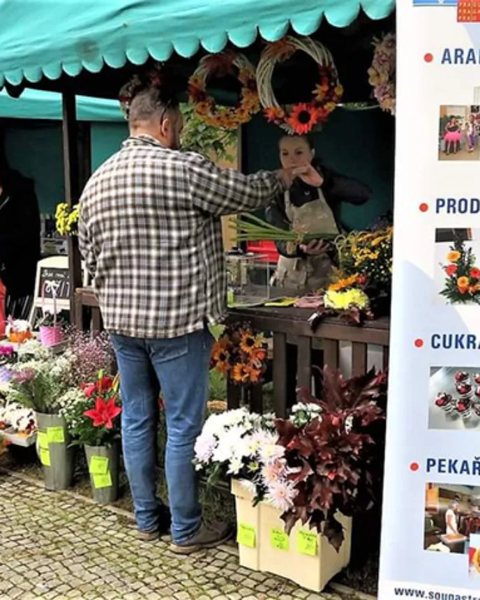 Prodavač květin - Střední škola podnikání a gastronomie Praha